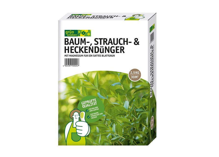 Baum-, Strauch- & Heckendünger